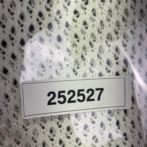 FCT With Love Crochet Fringe Cover-Up Skirt Beach Pool White 1X Boho Summer - Picture 6 of 6